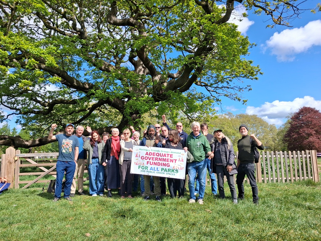 Haringey Friends Groups demand Adequate Government Funding for all parks and public green spaces